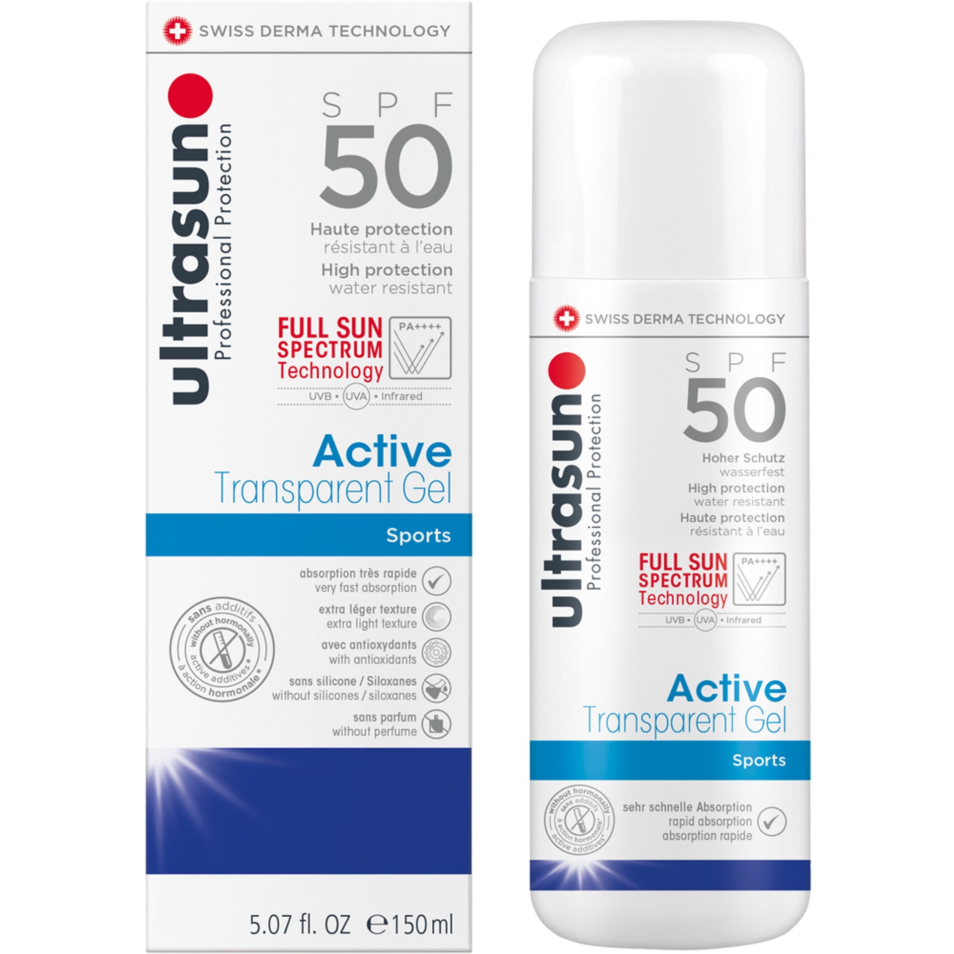 U22631 Active Transparent Gel SPF50 150ml 24 GB 1000x1000px