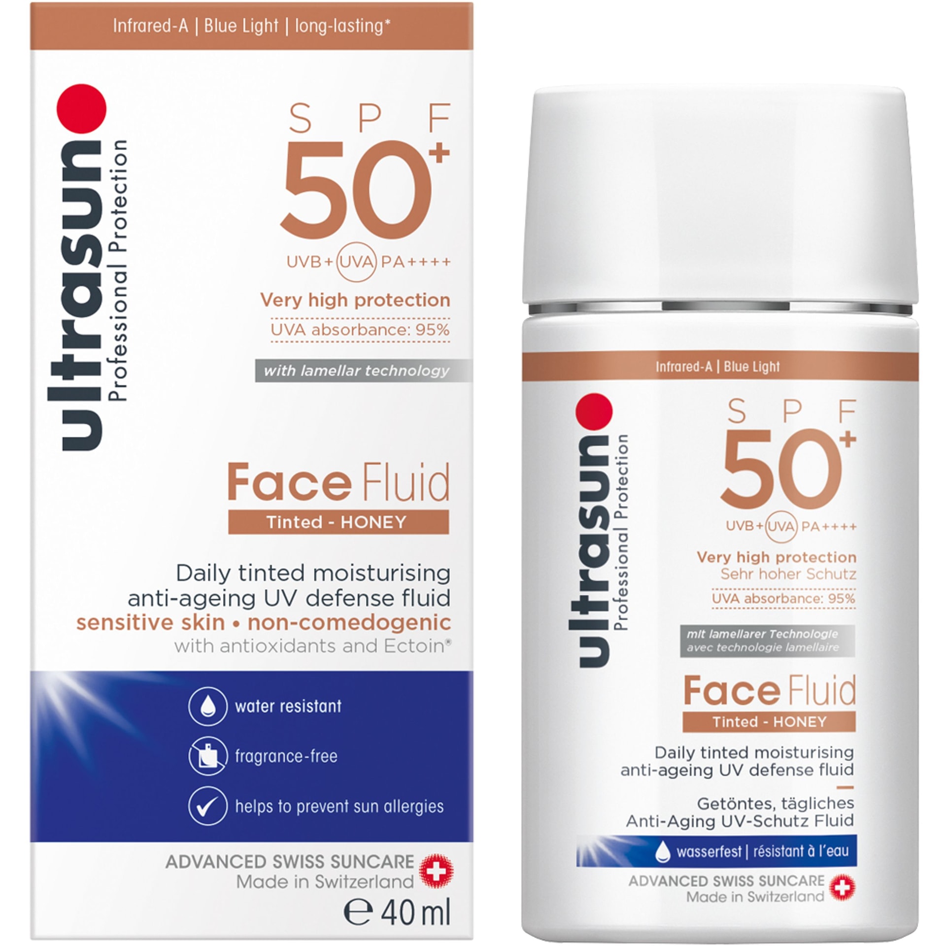 U48802 Face Fluid Tinted HONEY SPF50+ 40ml 24 GB 1000x1000px 2